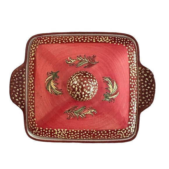 BLUE JEAN CHEF Ceramic Casserole Dish W/ Lid Rooster 1.5QT - Picture 4 of 7